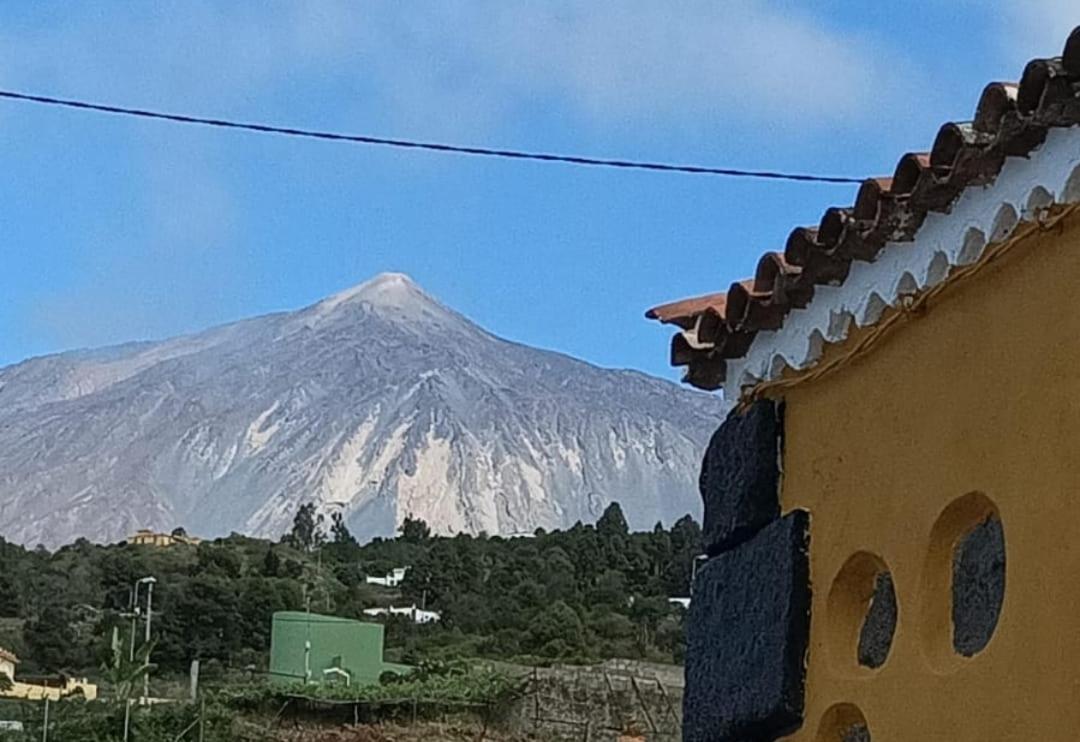 Tradicional Casa Canaria Con Piscina Y Vistas Al Teide Icod De Los Vinos Zewnętrze zdjęcie