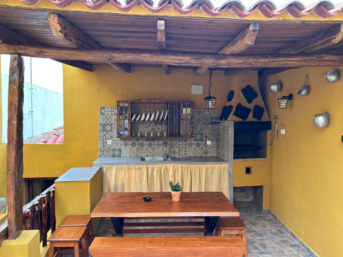 Tradicional Casa Canaria Con Piscina Y Vistas Al Teide Icod De Los Vinos Zewnętrze zdjęcie