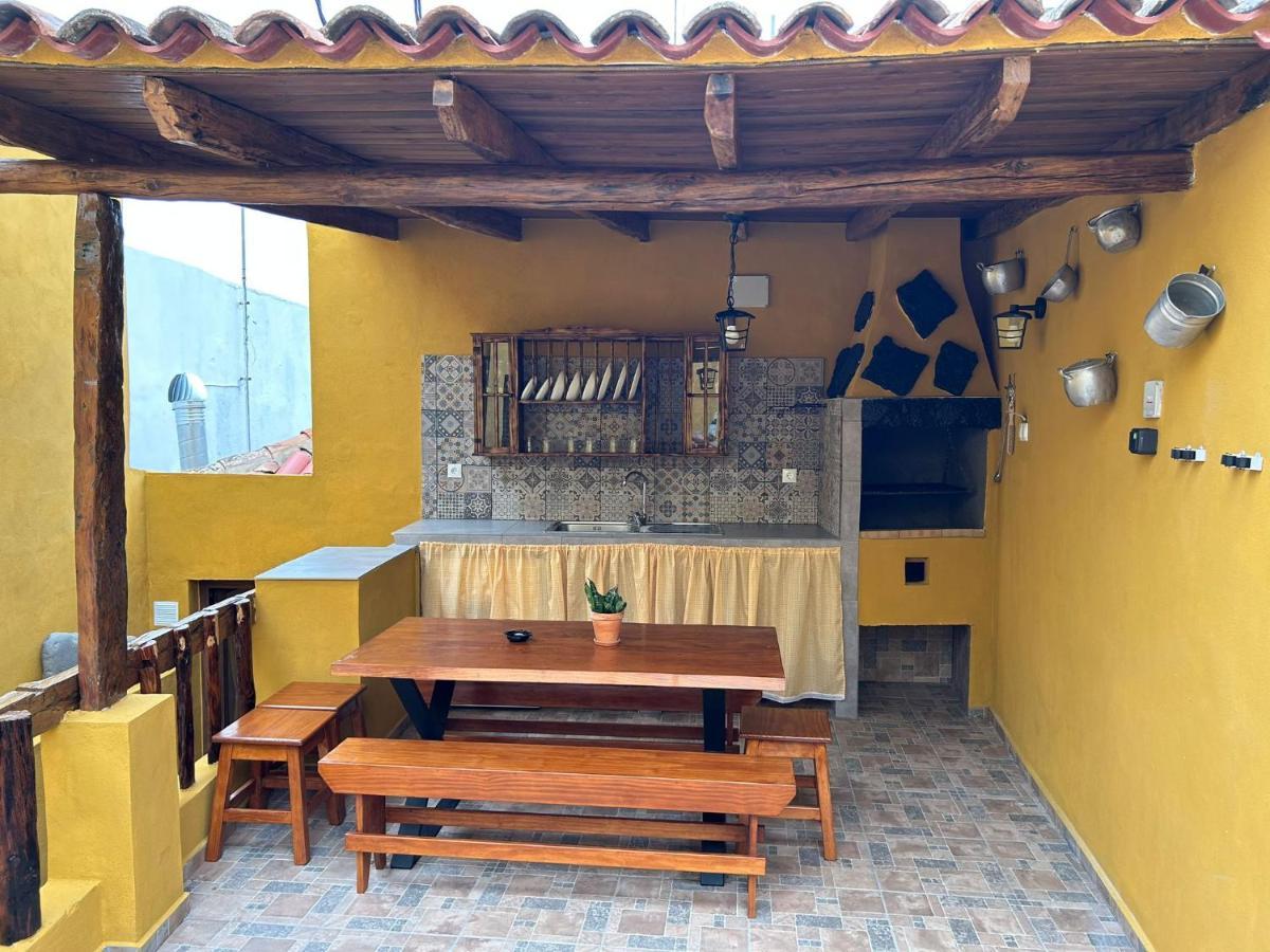 Tradicional Casa Canaria Con Piscina Y Vistas Al Teide Icod De Los Vinos Zewnętrze zdjęcie