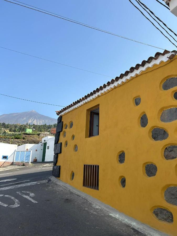 Tradicional Casa Canaria Con Piscina Y Vistas Al Teide Icod De Los Vinos Zewnętrze zdjęcie