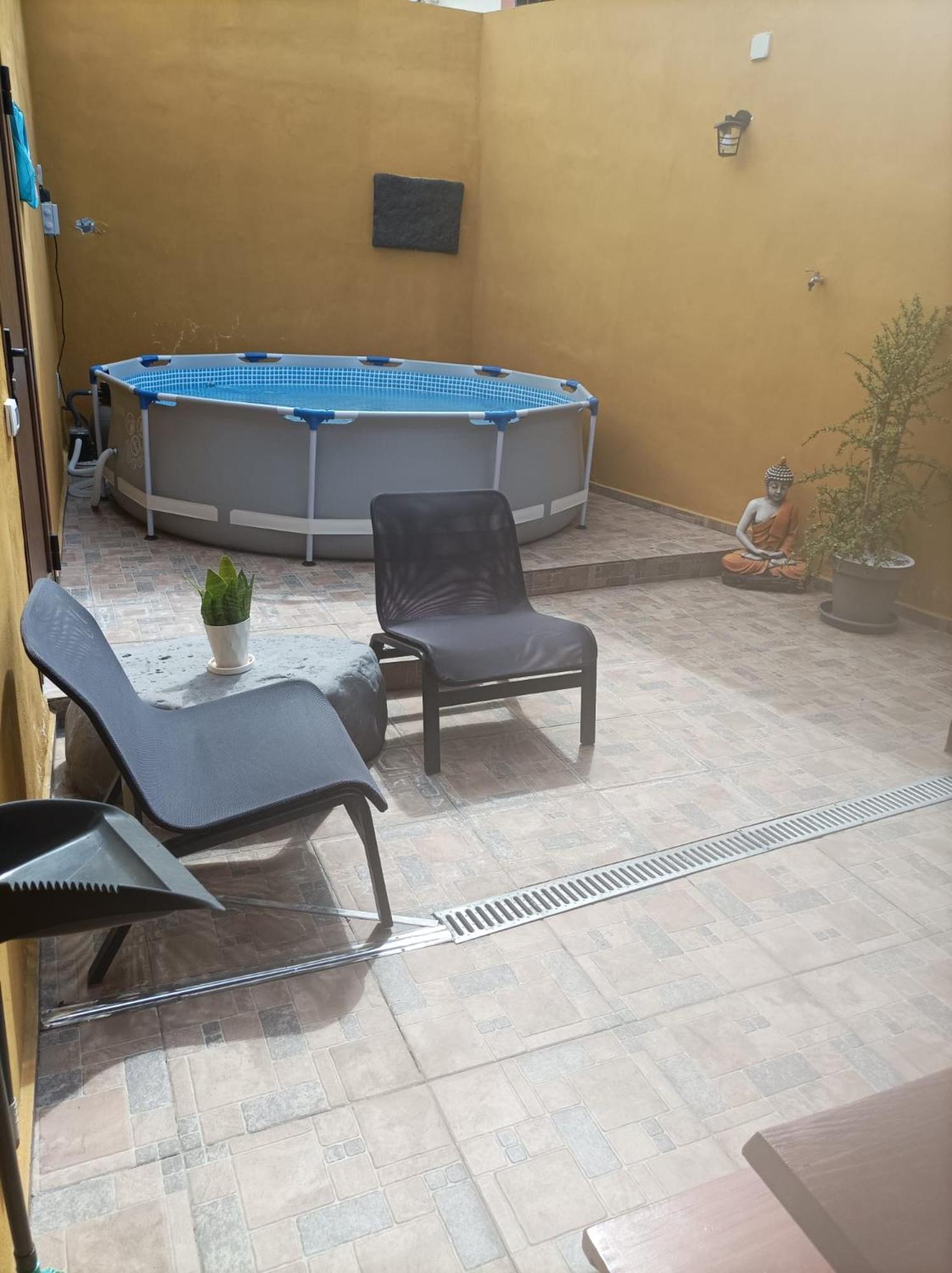 Tradicional Casa Canaria Con Piscina Y Vistas Al Teide Icod De Los Vinos Zewnętrze zdjęcie
