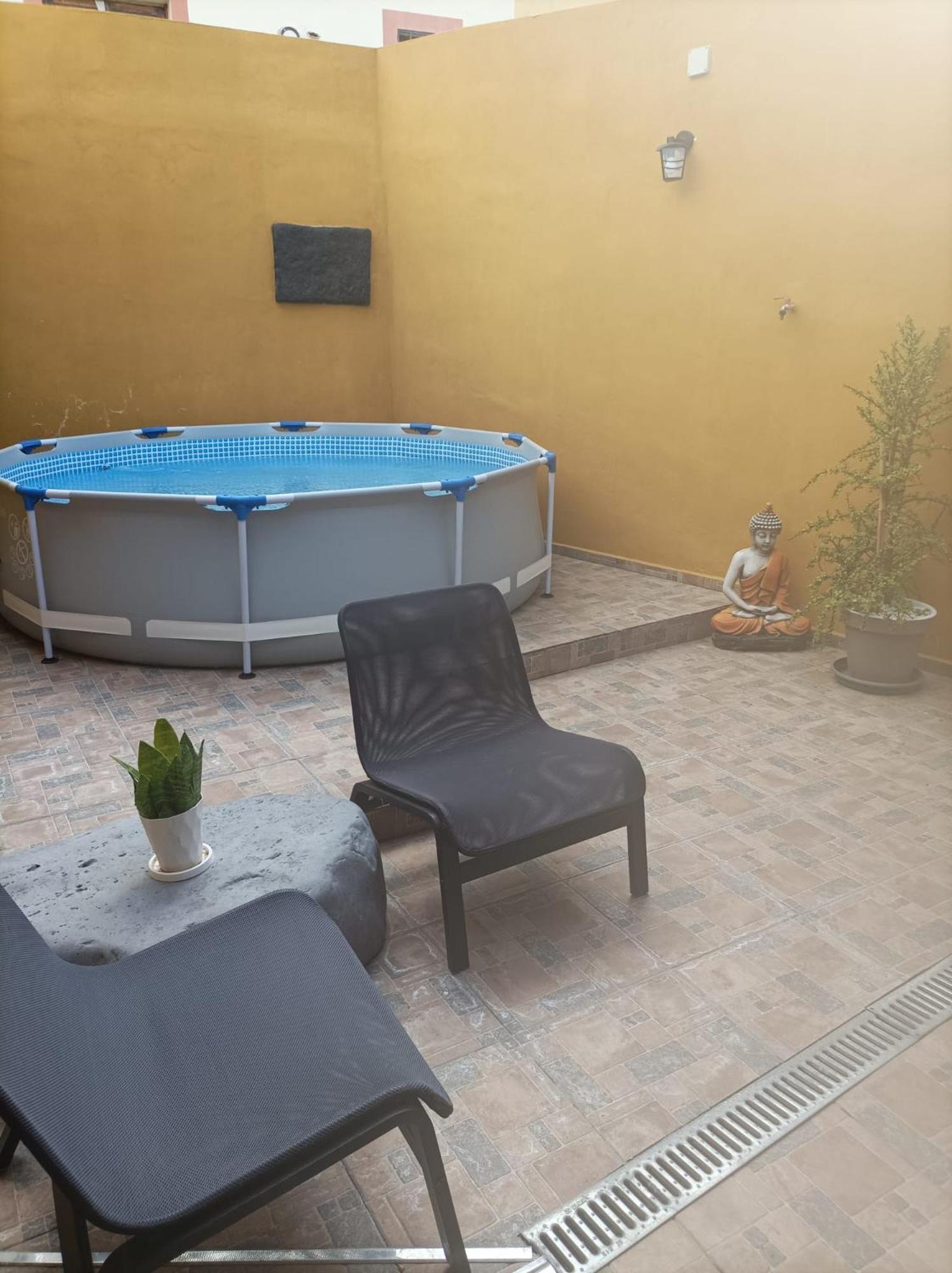 Tradicional Casa Canaria Con Piscina Y Vistas Al Teide Icod De Los Vinos Zewnętrze zdjęcie